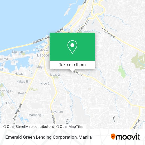Emerald Green Lending Corporation map
