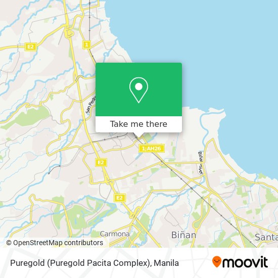 Puregold (Puregold Pacita Complex) map