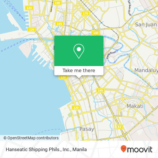 Hanseatic Shipping Phils., Inc. map