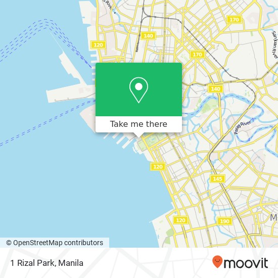 1 Rizal Park map