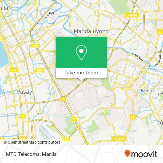 MTD Telecoms map