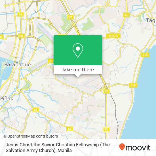 Jesus Christ the Savior Christian Fellowship (The Salvation Army Church) map