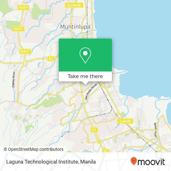 Laguna Technological Institute map