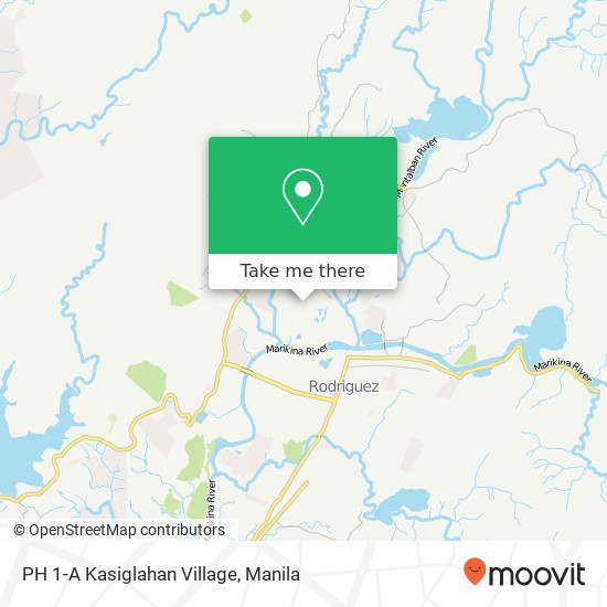 PH 1-A Kasiglahan Village map