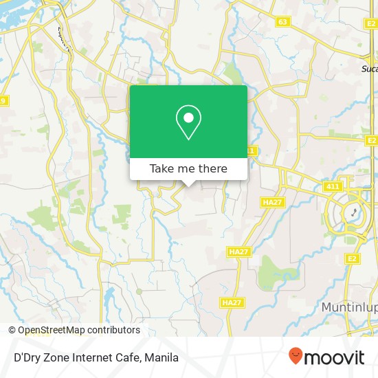 D'Dry Zone Internet Cafe map