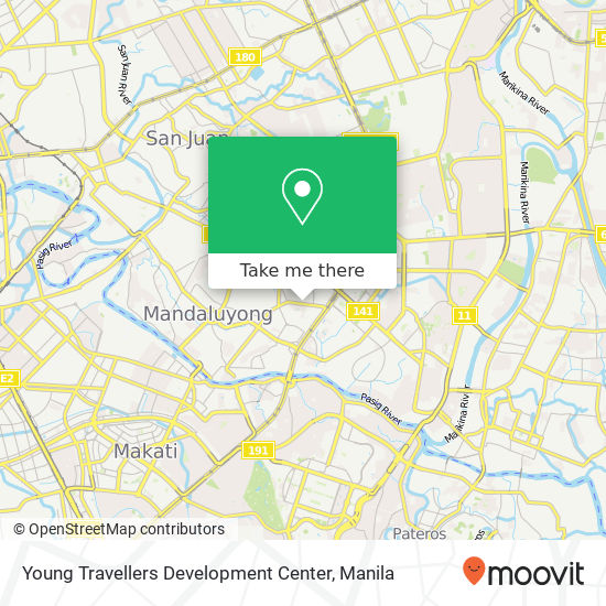 Young Travellers Development Center map