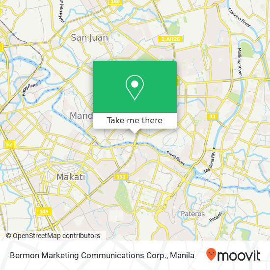 Bermon Marketing Communications Corp. map