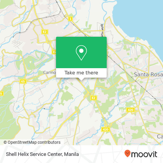 Shell Helix Service Center map