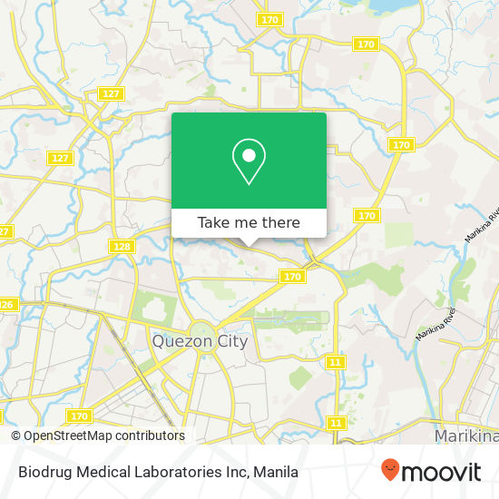 Biodrug Medical Laboratories Inc map