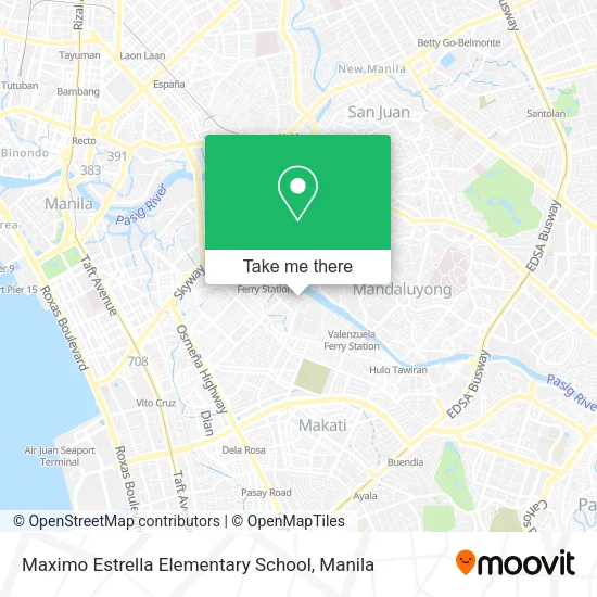 Maximo Estrella Elementary School map