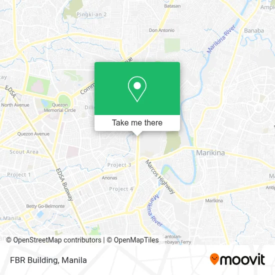 FBR Building map