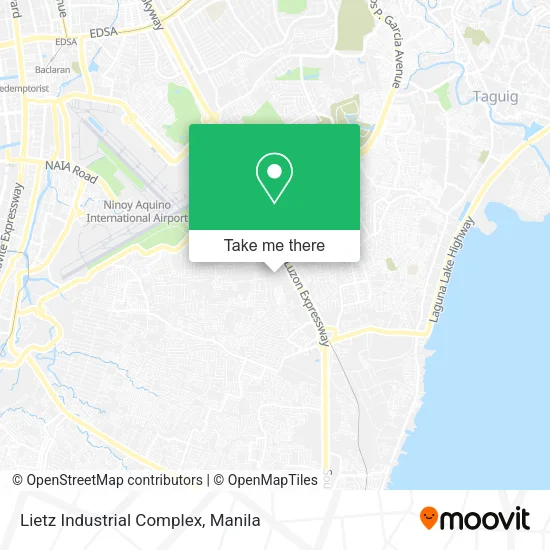 Lietz Industrial Complex map