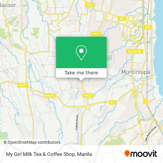 My Girl Milk Tea & Coffee Shop map