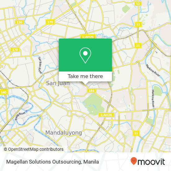 Magellan Solutions Outsourcing map