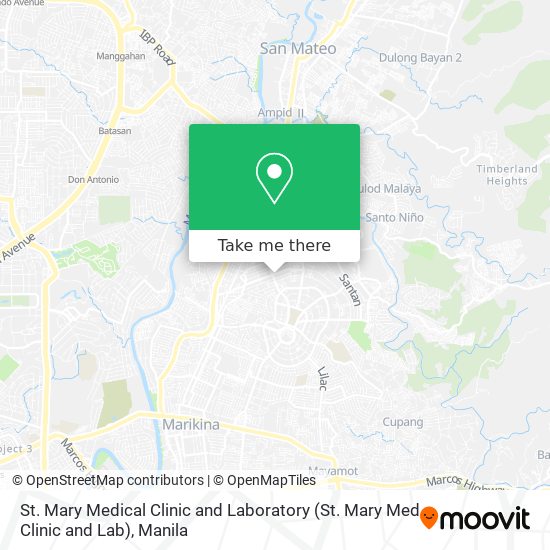 St. Mary Medical Clinic and Laboratory (St. Mary Med Clinic and Lab) map