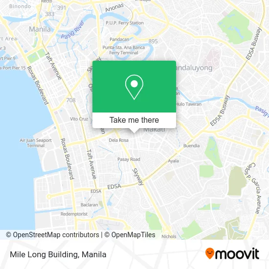 Mile Long Building map