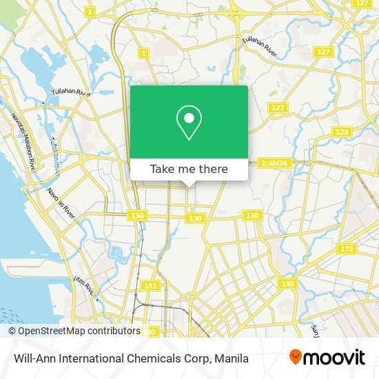 Will-Ann International Chemicals Corp map