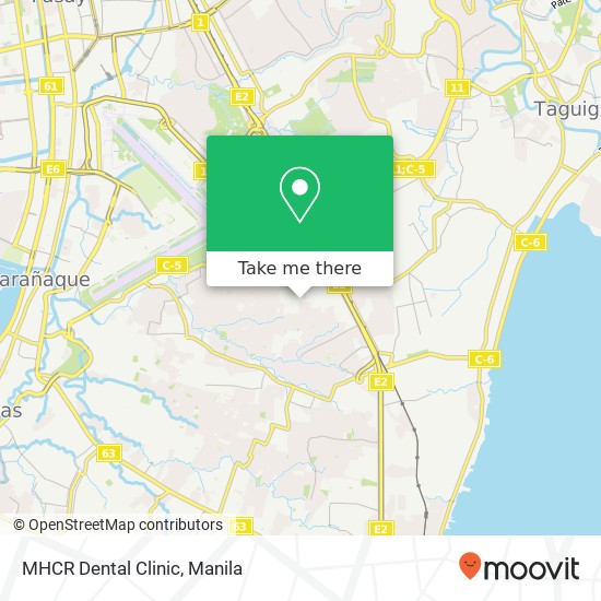 MHCR Dental Clinic map