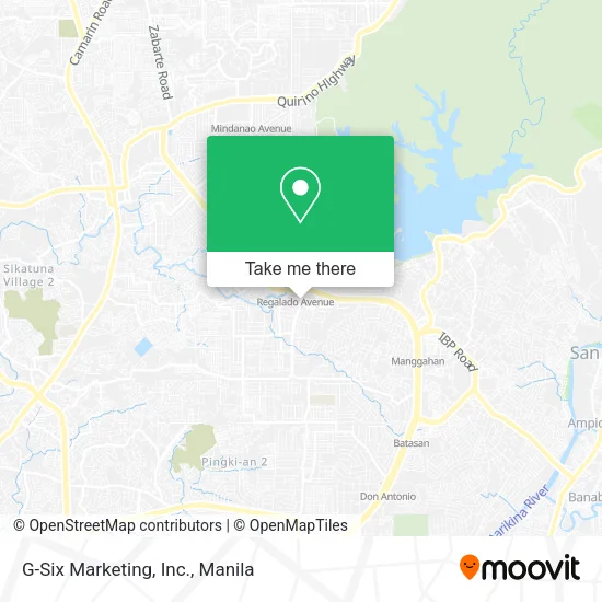 G-Six Marketing, Inc. map