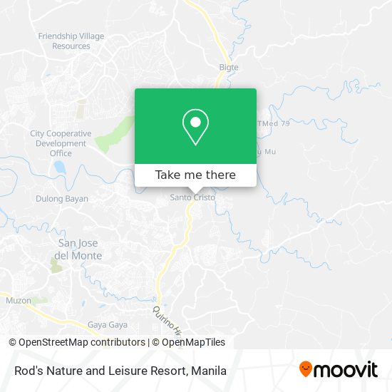 Rod's Nature and Leisure Resort map