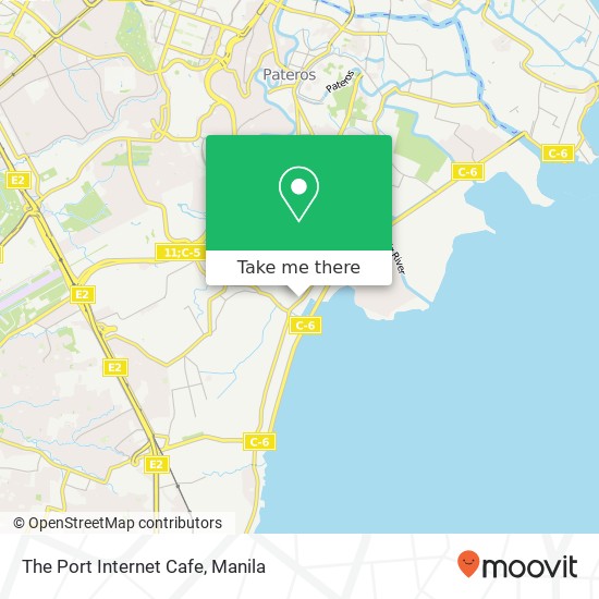 The Port Internet Cafe map