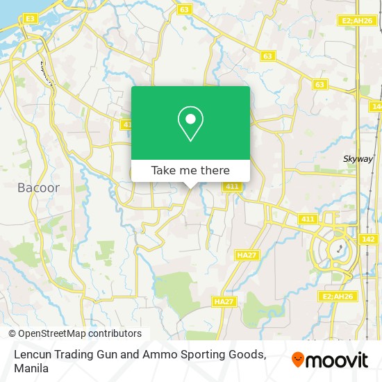 Lencun Trading Gun and Ammo Sporting Goods map