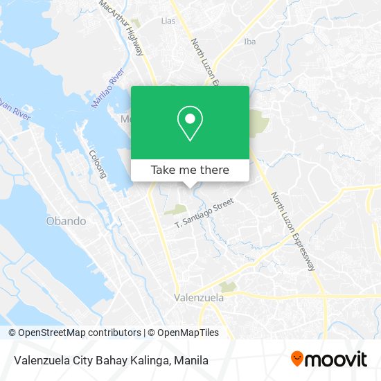 Valenzuela City Bahay Kalinga map