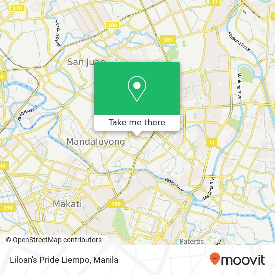 Liloan's Pride Liempo map