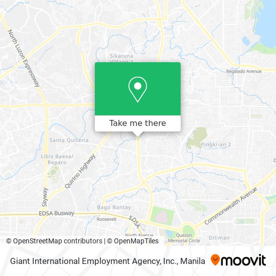 Giant International Employment Agency, Inc. map