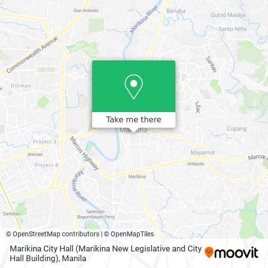 Marikina City Hall (Marikina New Legislative and City Hall Building) map