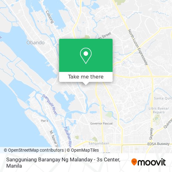 Sangguniang Barangay Ng Malanday - 3s Center map