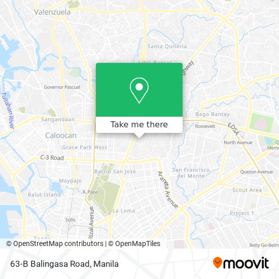 63-B Balingasa Road map