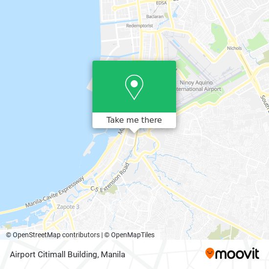 Airport Citimall Building map