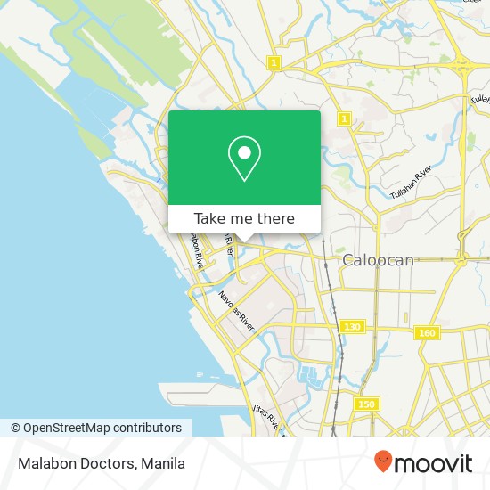 Malabon Doctors map