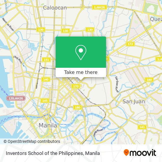 Inventors School of the Philippines map