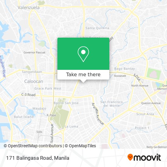171 Balingasa Road map