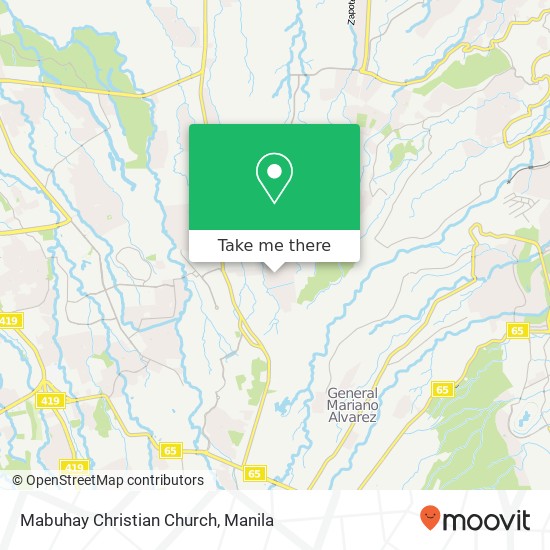 Mabuhay Christian Church map