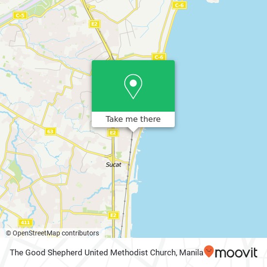 The Good Shepherd United Methodist Church map