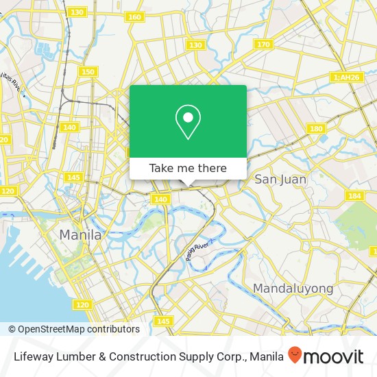 Lifeway Lumber & Construction Supply Corp. map