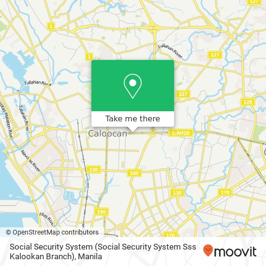 Social Security System (Social Security System Sss Kalookan Branch) map