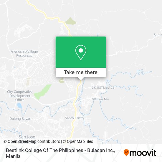 Bestlink College Of The Philippines - Bulacan Inc. map