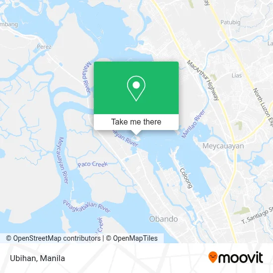 Ubihan map