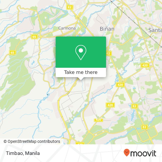Timbao map