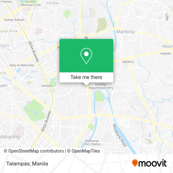 Talampas map