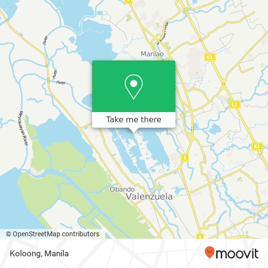 Koloong map