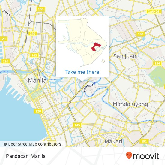 Pandacan map