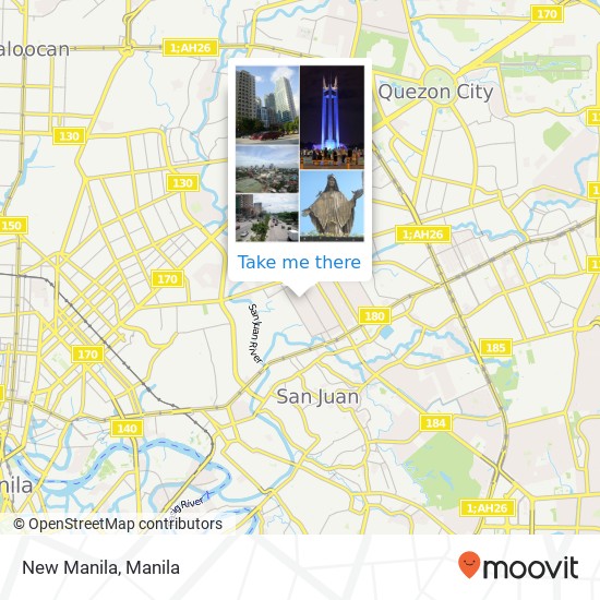 New Manila map