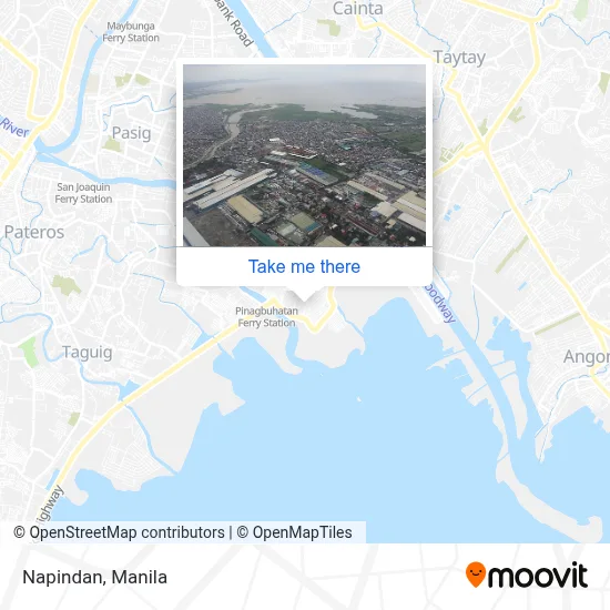 Napindan map