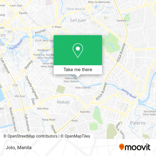 Jolo map