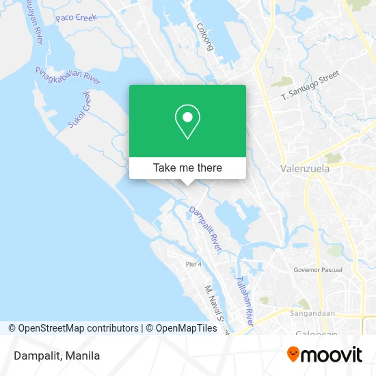Dampalit map